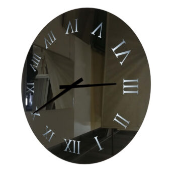 Orologio specchio Ø40 CM con numeri romani retroilluminato - immagine 2